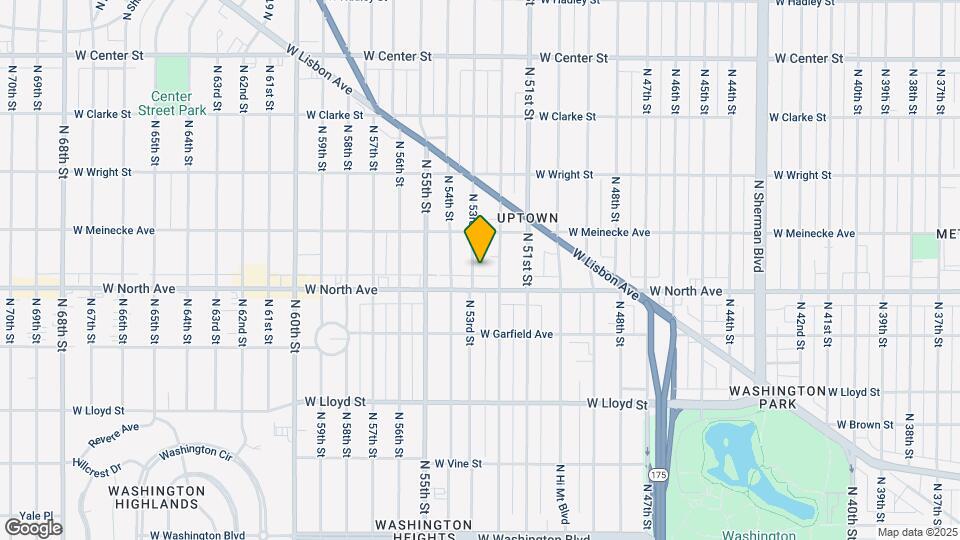 2322 N 53rd St Map and Location Details