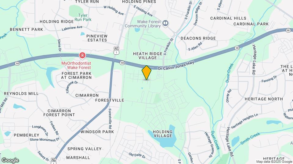 804 Hillfarm Dr Map and Location Details