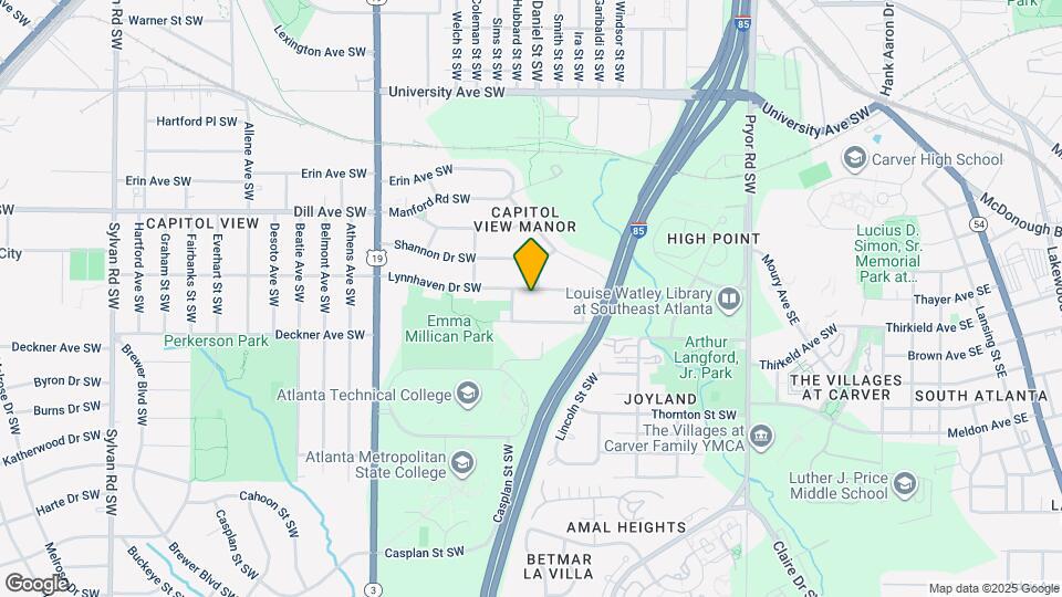 430 Lynnhaven Dr SW Map and Location Details