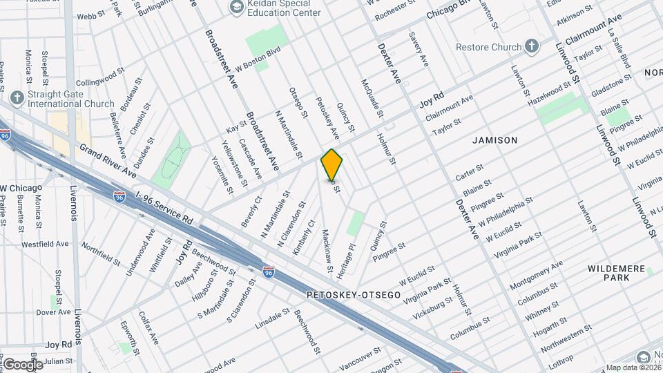 8957 Otsego St Map and Location Details