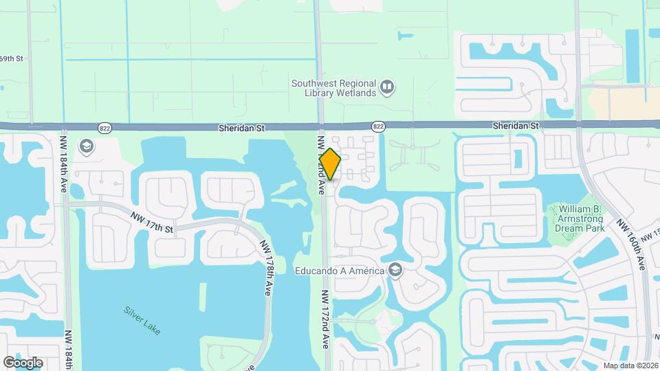 2118 NW 171st Terrace Map and Location Details