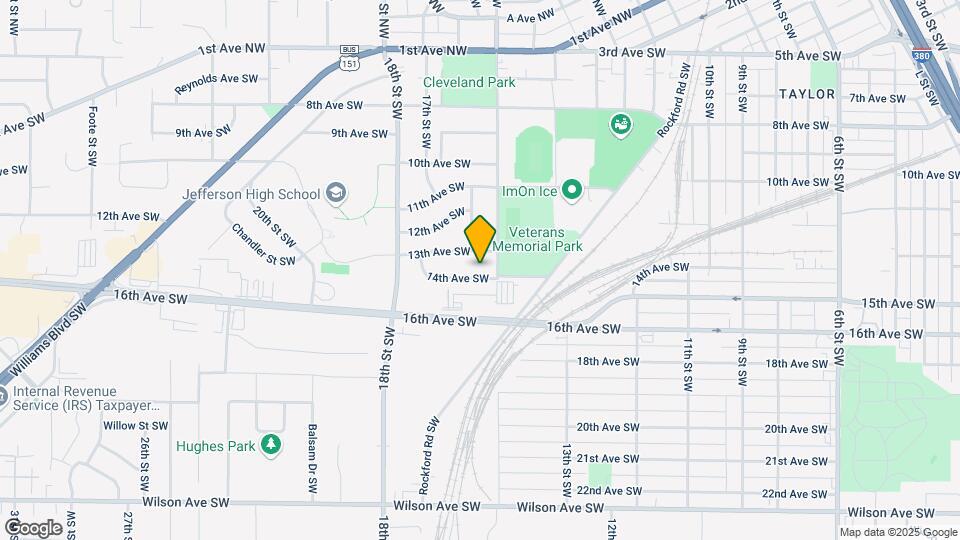 1510 14th Ave SW Map and Location Details