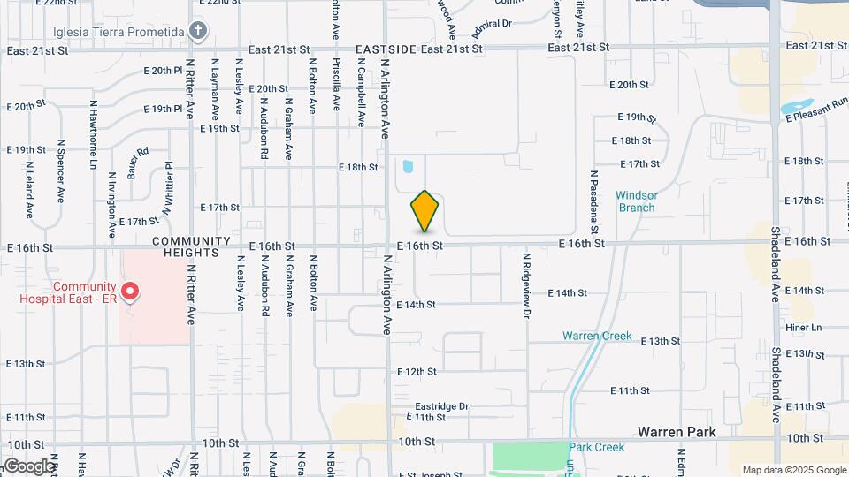 6056 E 16th St Map and Location Details