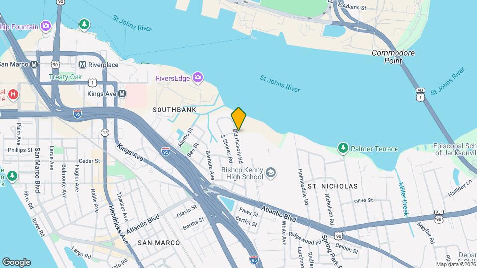 813 Old Hickory Rd Map and Location Details