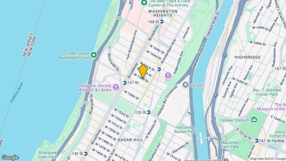 520 W 159th St Map and Location Details