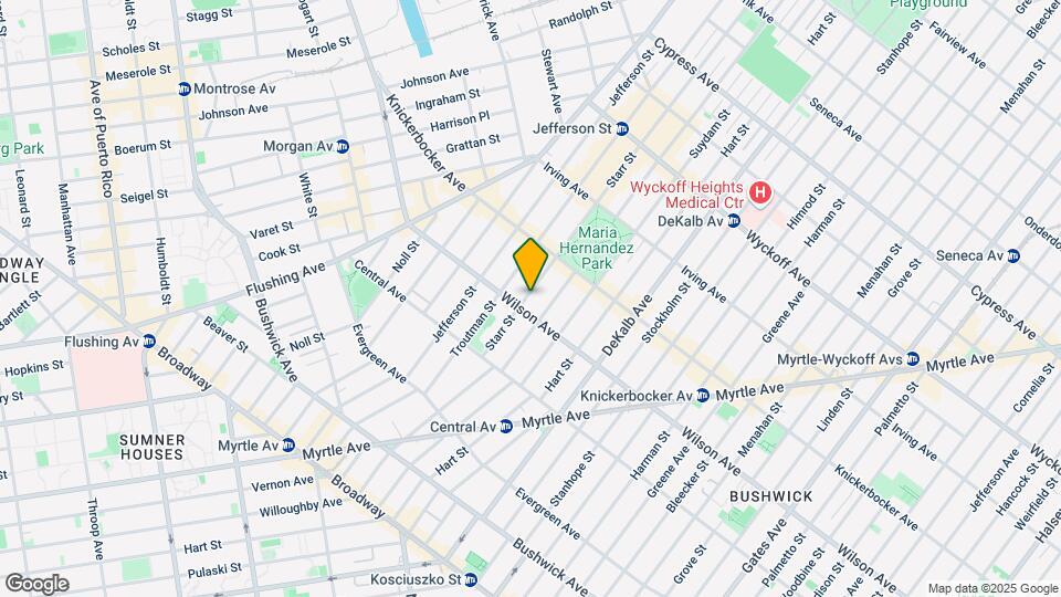 74 Starr St Mapa y Detalles de la Ubicación