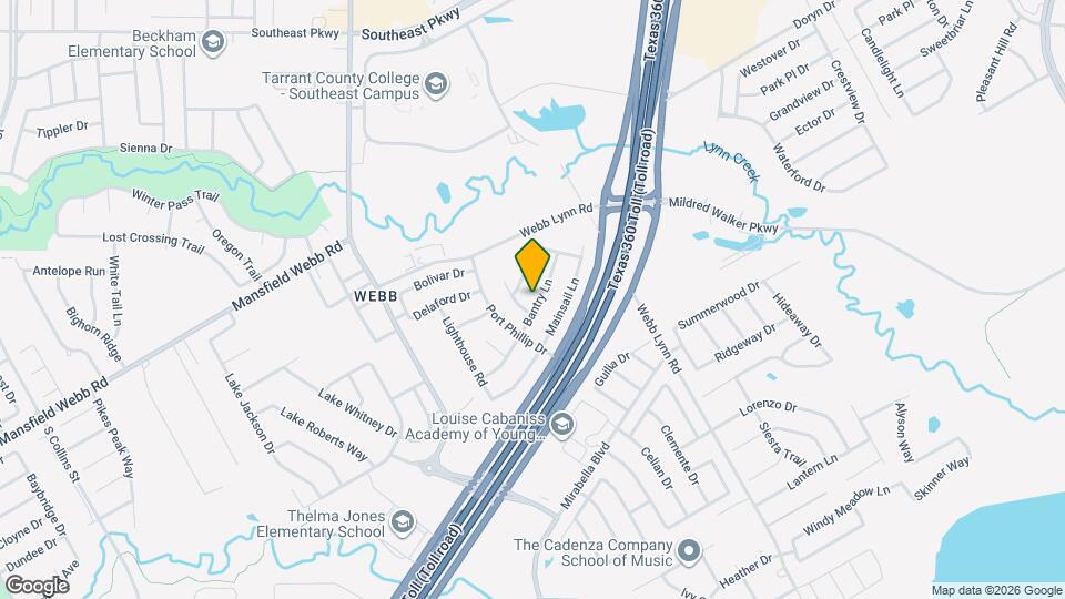 2303 Bantry Ln Map and Location Details