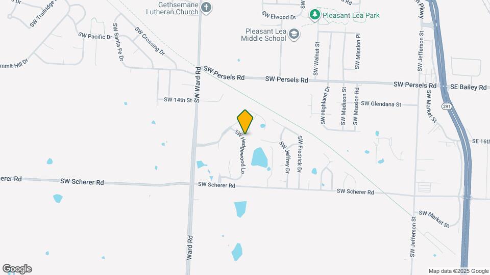 1517 SW Hedgewood Ln Map and Location Details