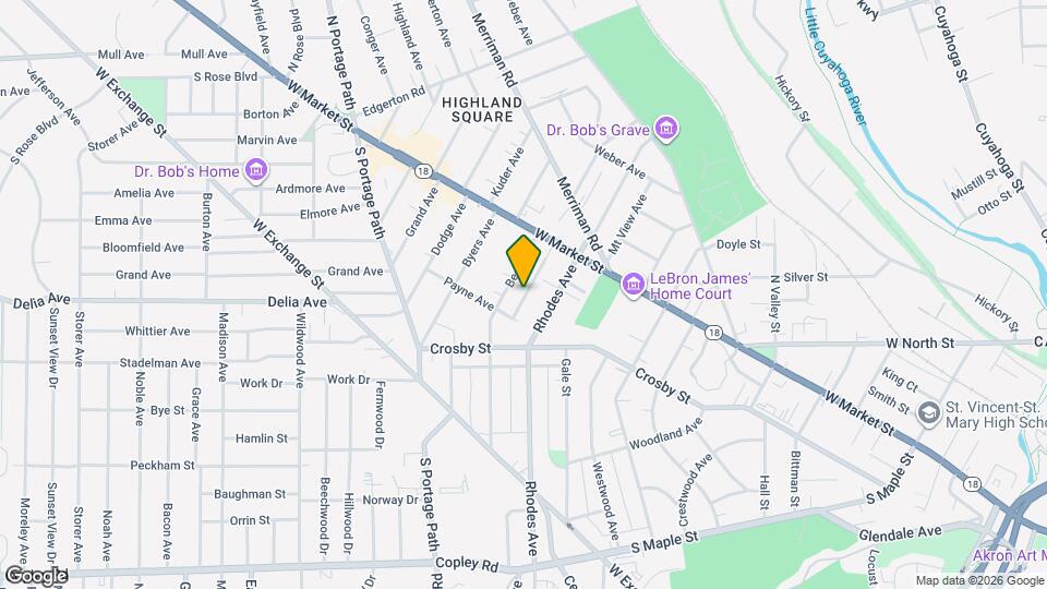 64 Belvidere Way Map and Location Details