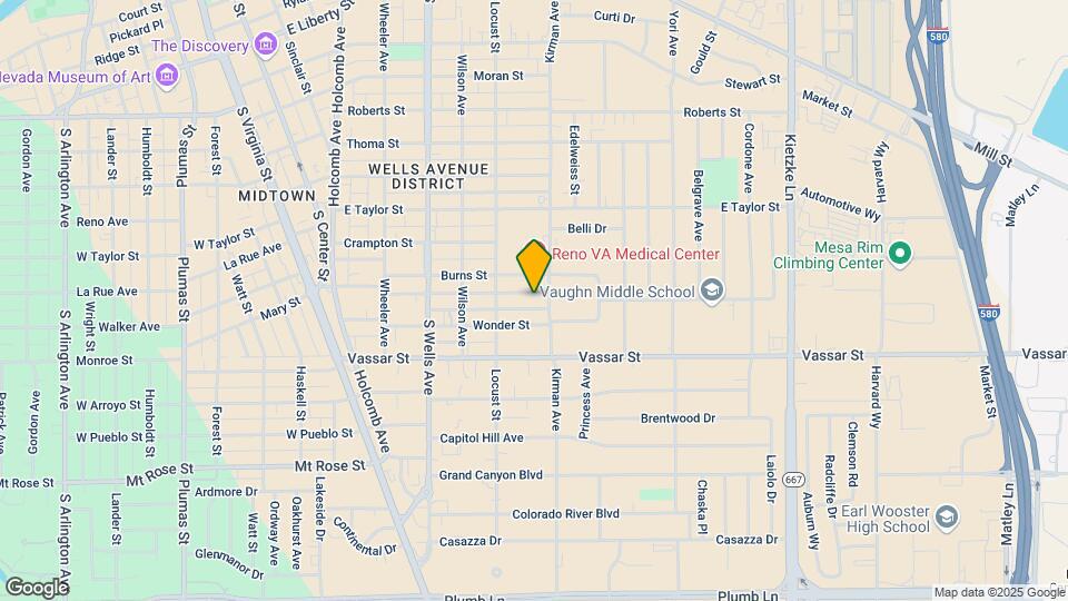 560 Claremont St Map and Location Details