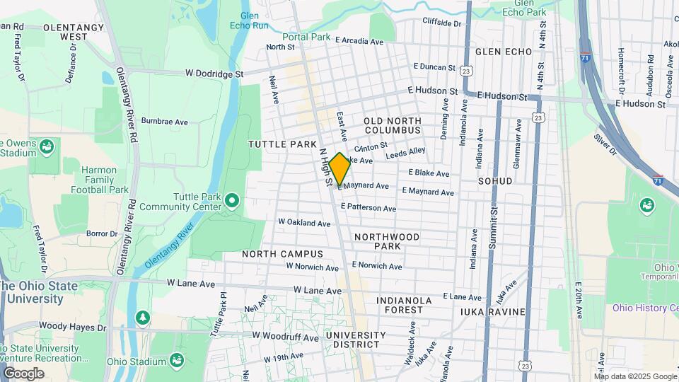 17 E Maynard Ave Map and Location Details