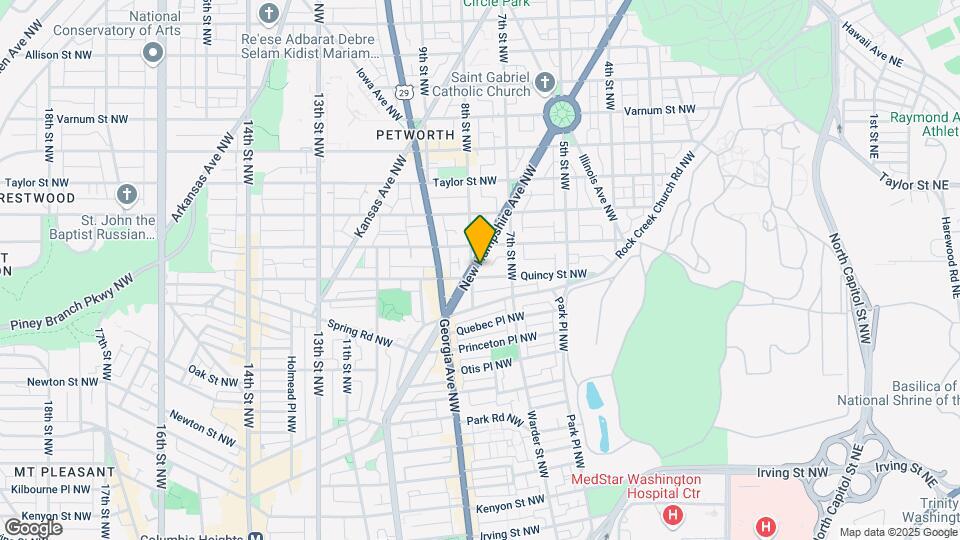 3801 New Hampshire Ave NW Map and Location Details