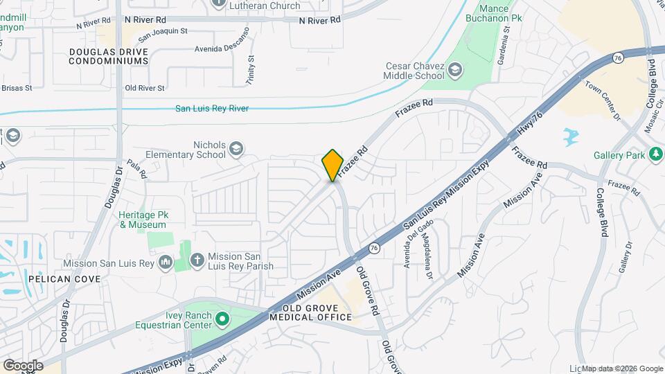 393 Spring Canyon Way Map and Location Details