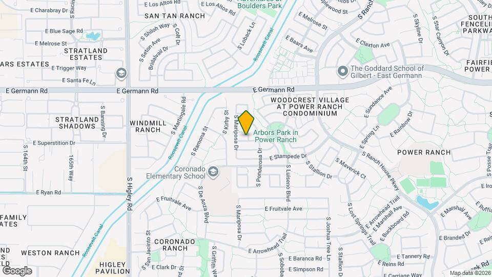 3660 E Temecula Way Map and Location Details