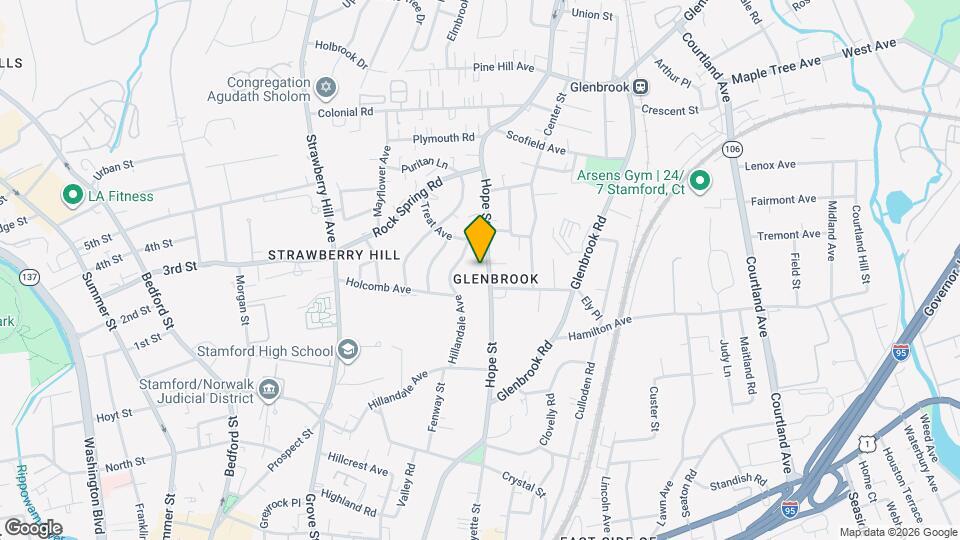 132 Hope St Map and Location Details