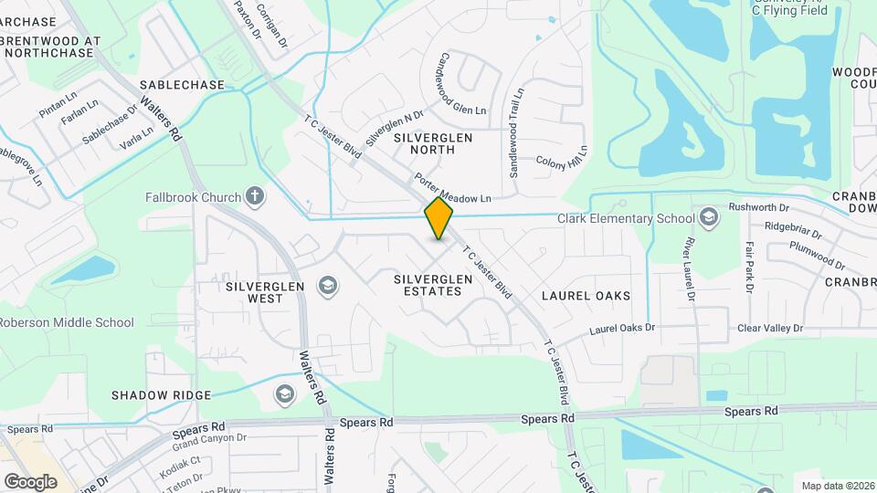 12507 Avery Vale Ln Mapa y Detalles de la Ubicación