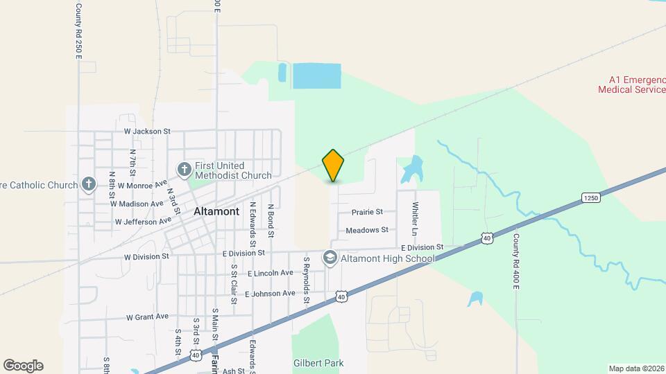 208 Meadows Dr Mapa y Detalles de la Ubicación