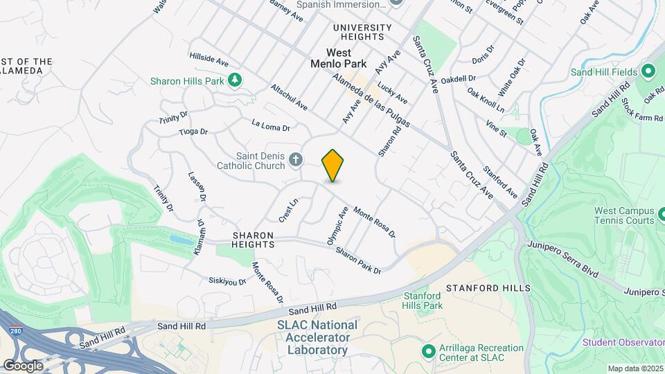 810 Monte Rosa Dr Map and Location Details