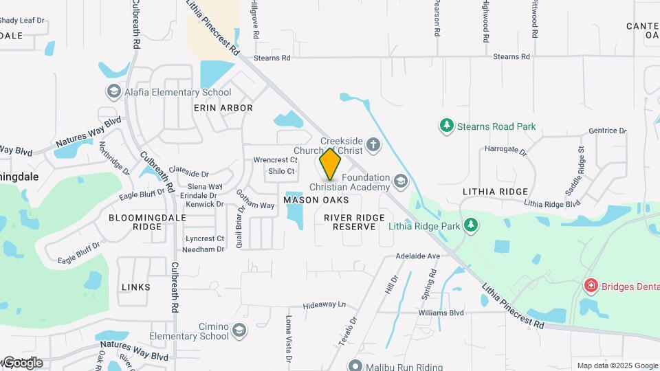 2536 Mason Oaks Dr Map and Location Details