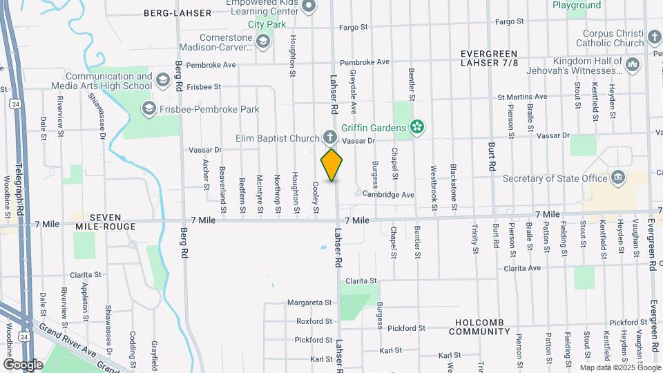 19199 Lahser Rd Mapa y Detalles de la Ubicación