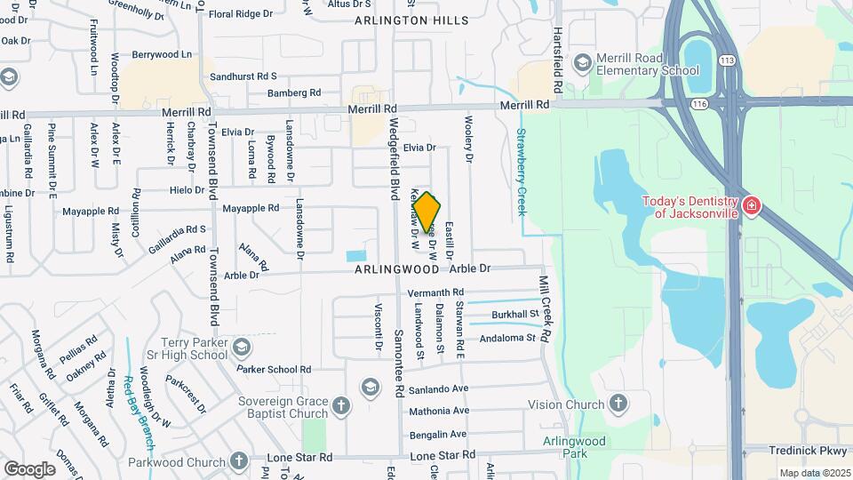 2518 Congaree Dr W Map and Location Details
