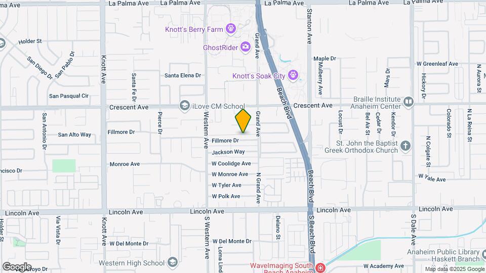 7685 Fillmore Dr Map and Location Details