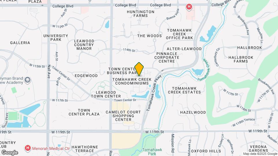 11614 Tomahawk Creek Pky, Unit D Map and Location Details