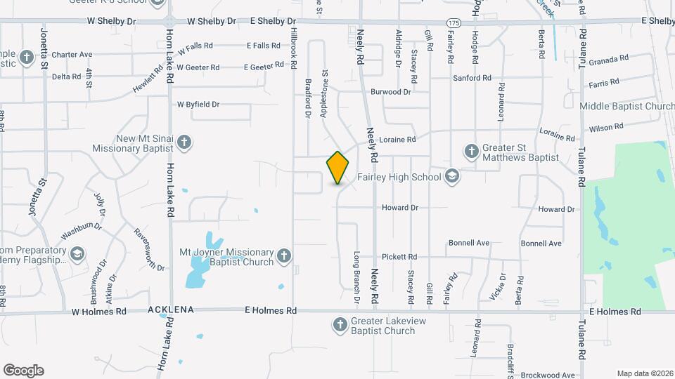 4983 Appleville St Map and Location Details