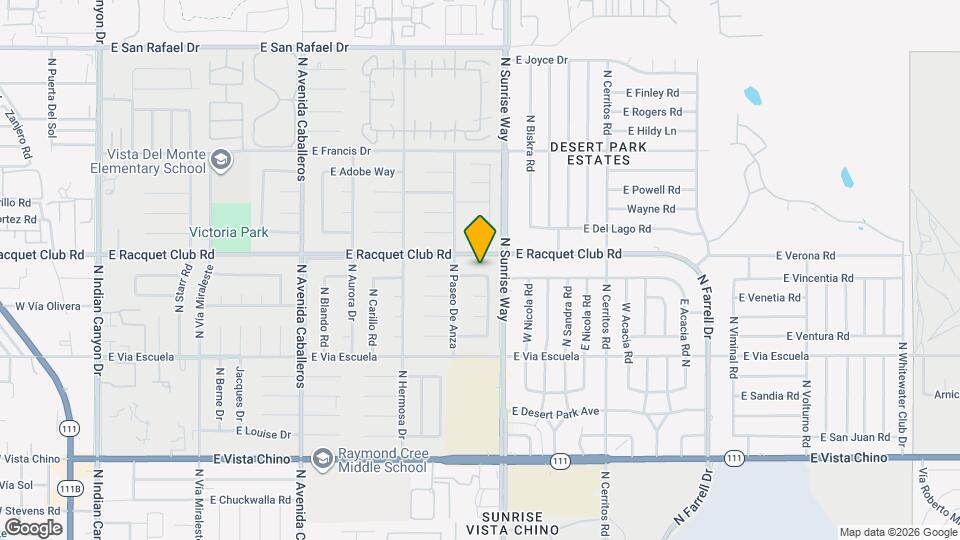 1610 Amelia Way Map and Location Details