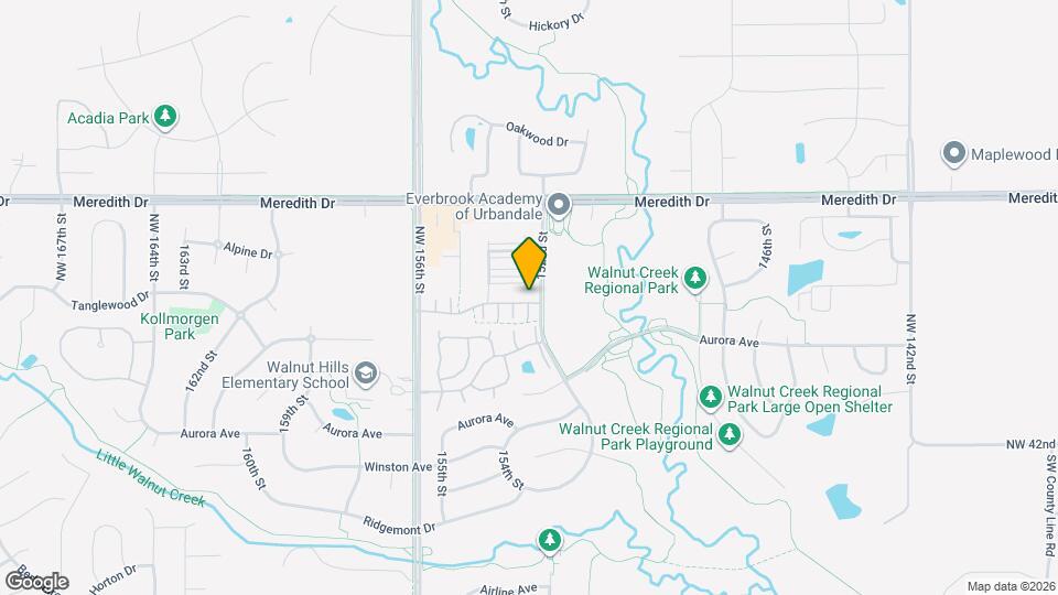 15203 Townsend Ave Map and Location Details