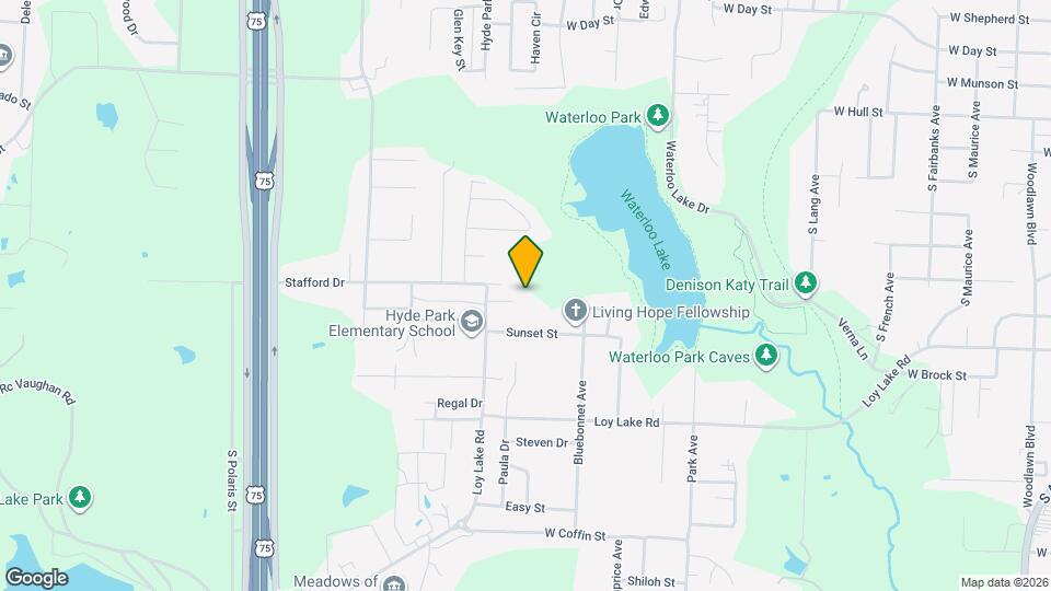 1606 Hyde Park Ave Map and Location Details