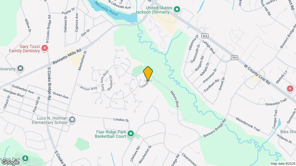 306 Larkspur Ln Map and Location Details