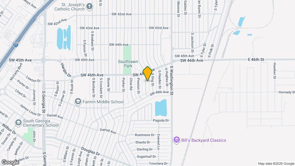 4615 S Lipscomb St Map and Location Details