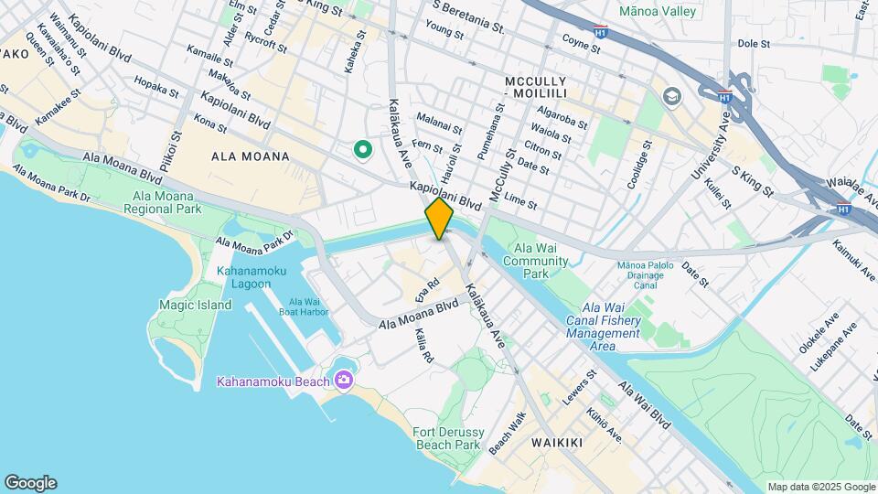 1837 Kalakaua Ave, Unit 3406 Map and Location Details