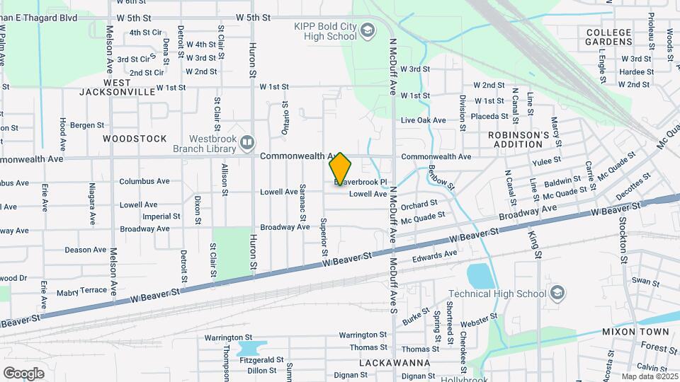 2603 Lowell Ave Map and Location Details