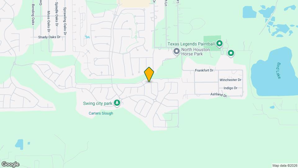 17506 White Baneberry Dr Map and Location Details