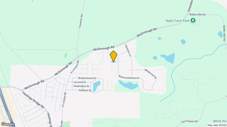 10968 Big Sky Dr Map and Location Details