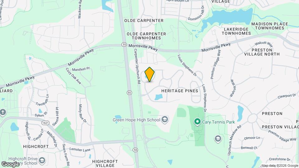 404 Sawgrass Hill Ct Map and Location Details