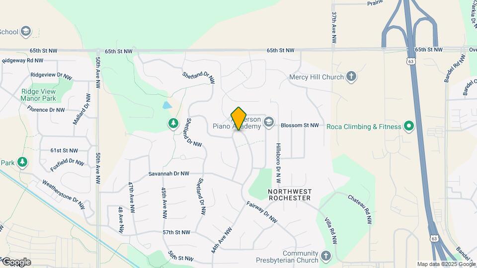 6311 Fairway Dr NW Map and Location Details