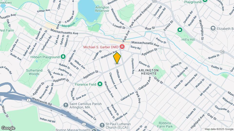 159 Appleton St, Unit 2 Map and Location Details