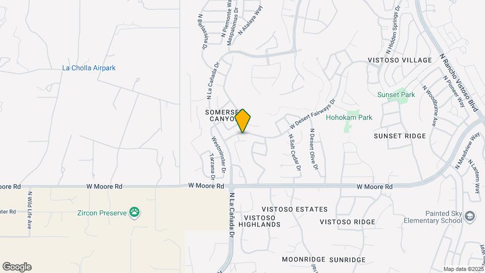 12981 N Carlsbad Pl Map and Location Details