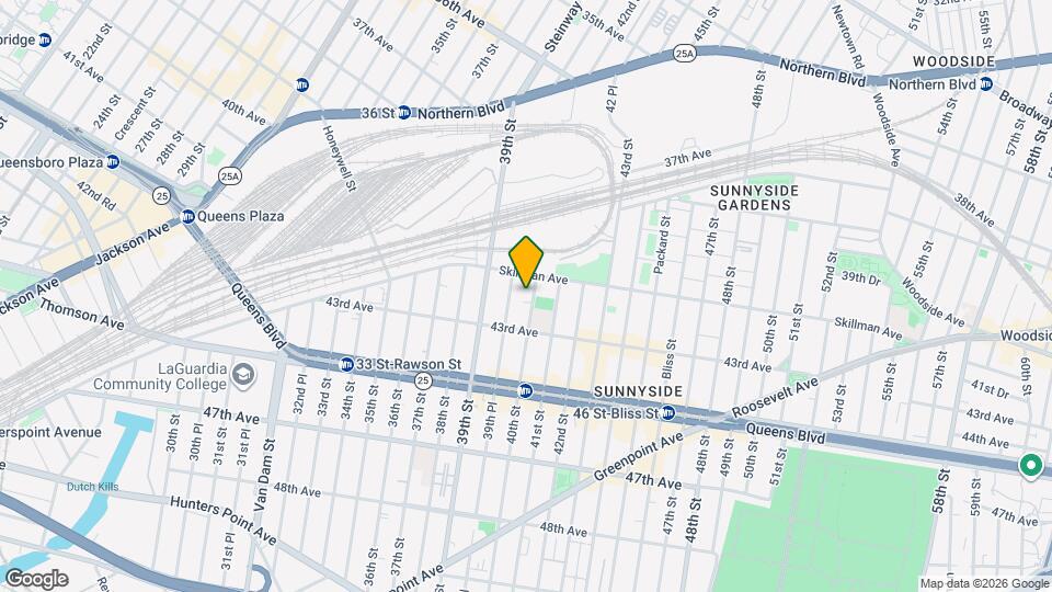 41-22 40th St Mapa y Detalles de la Ubicación