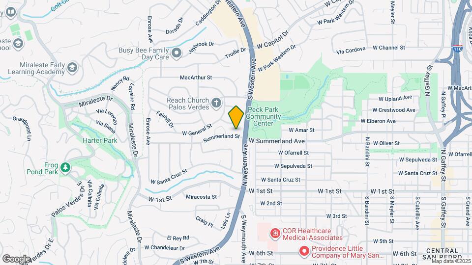 29641 S Western Ave Map and Location Details