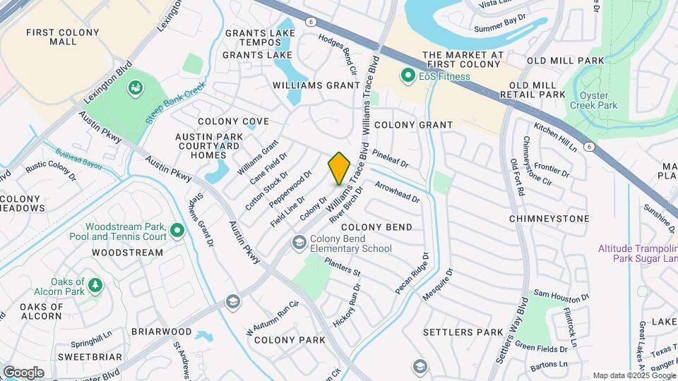 2731 Colony Dr Map and Location Details