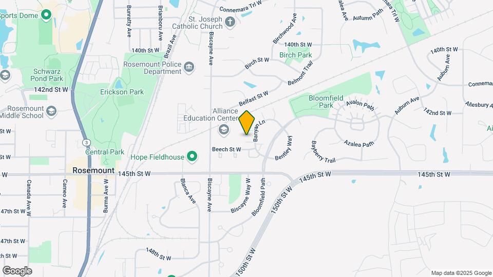 14383 Banyan Ln Map and Location Details
