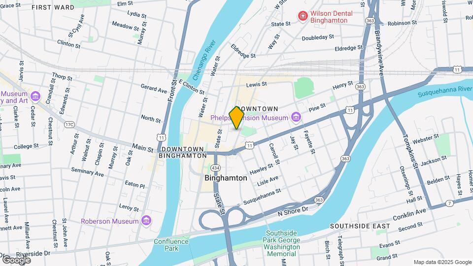 41 Chenango Mapa y Detalles de la Ubicación