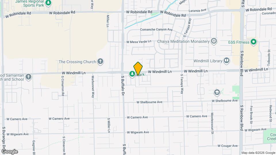 8127 Altamont Ridge St Mapa y Detalles de la Ubicación