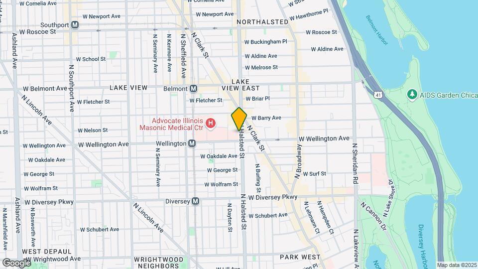 3000 N Halsted St, Unit #1B Mapa y Detalles de la Ubicación