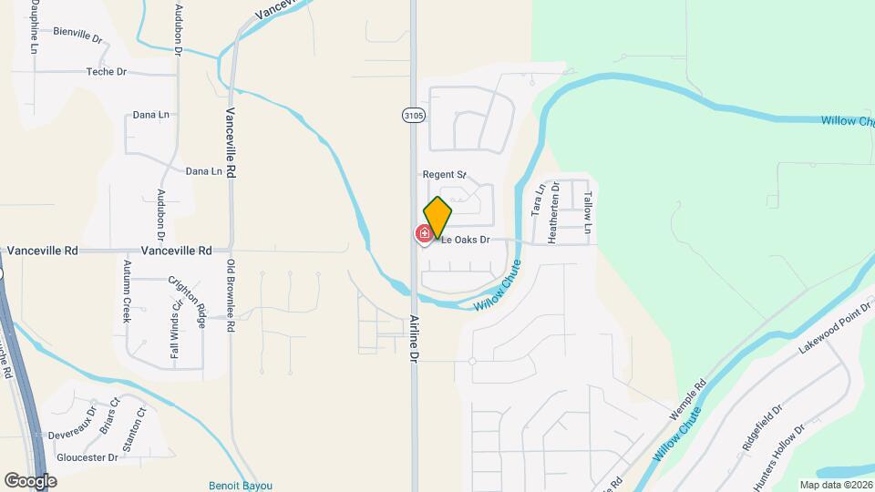 2914 Le Oaks Dr Map and Location Details
