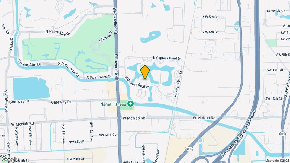 2309 S Cypress Bend Dr, Unit 113C NICE UNIT 1 BEDROOM Map and Location Details